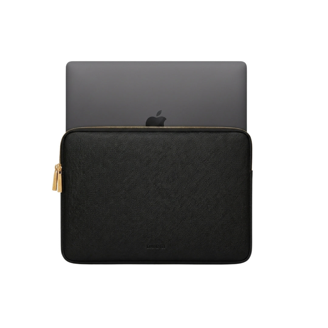 Estuche Premium para Laptop en Cuero Vegano Saffiano