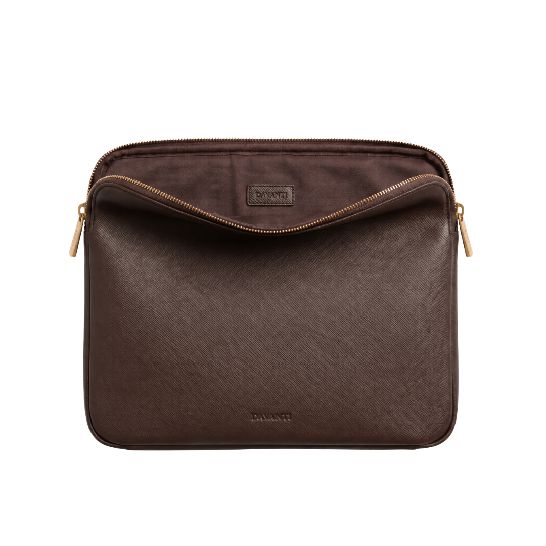 Estuche Premium para Laptop en Cuero Vegano Saffiano