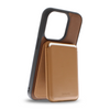 Tarjetero/Billetera Magnética para iPhone Café
