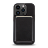 Tarjetero/Billetera Magnética para iPhone Negro