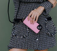 Estuche Saffiano Rosado