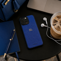 Blu Imperiale Saffiano