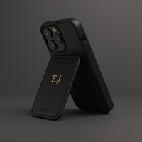 Tarjetero/Billetera Magnética para iPhone Negro