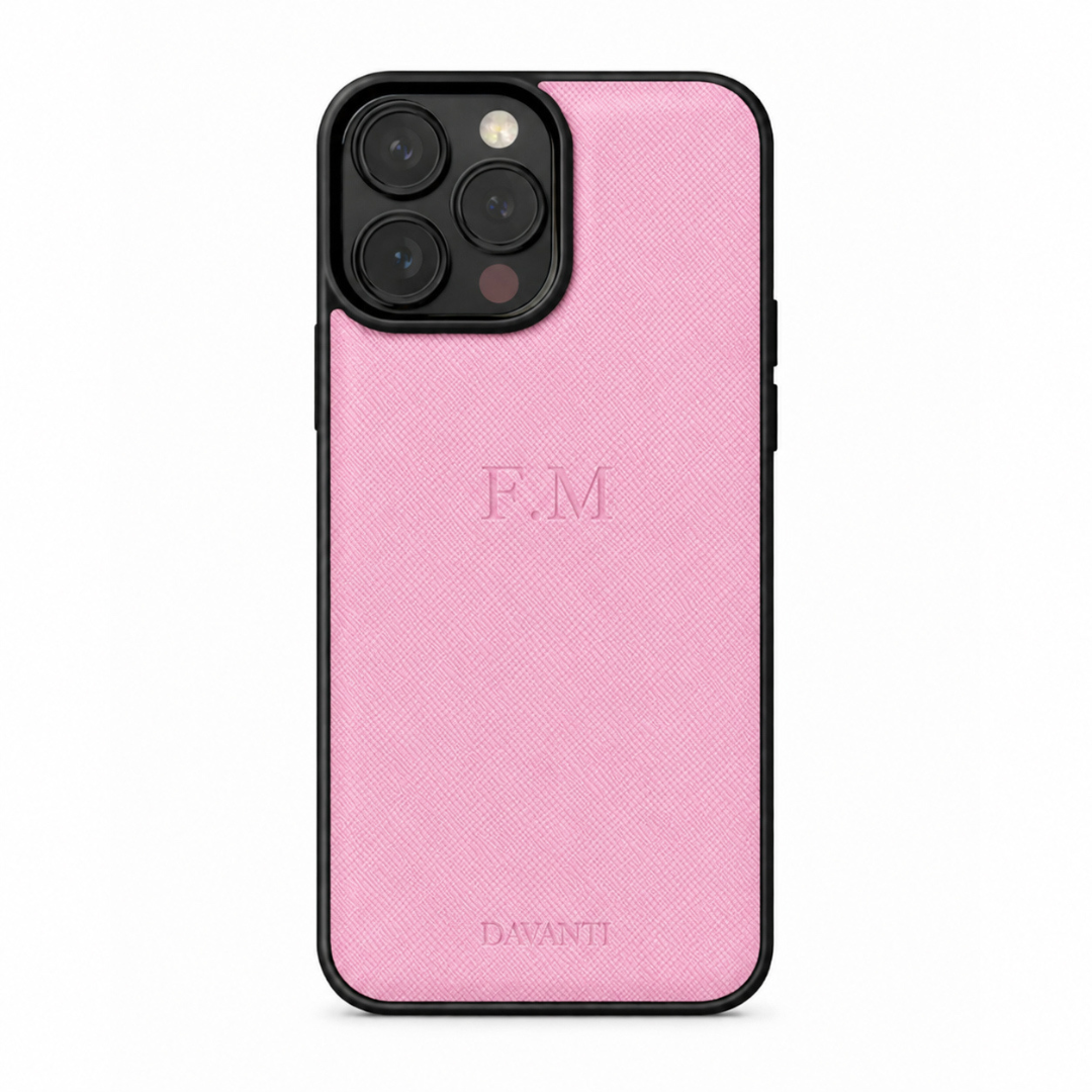 Estuche Saffiano Rosado