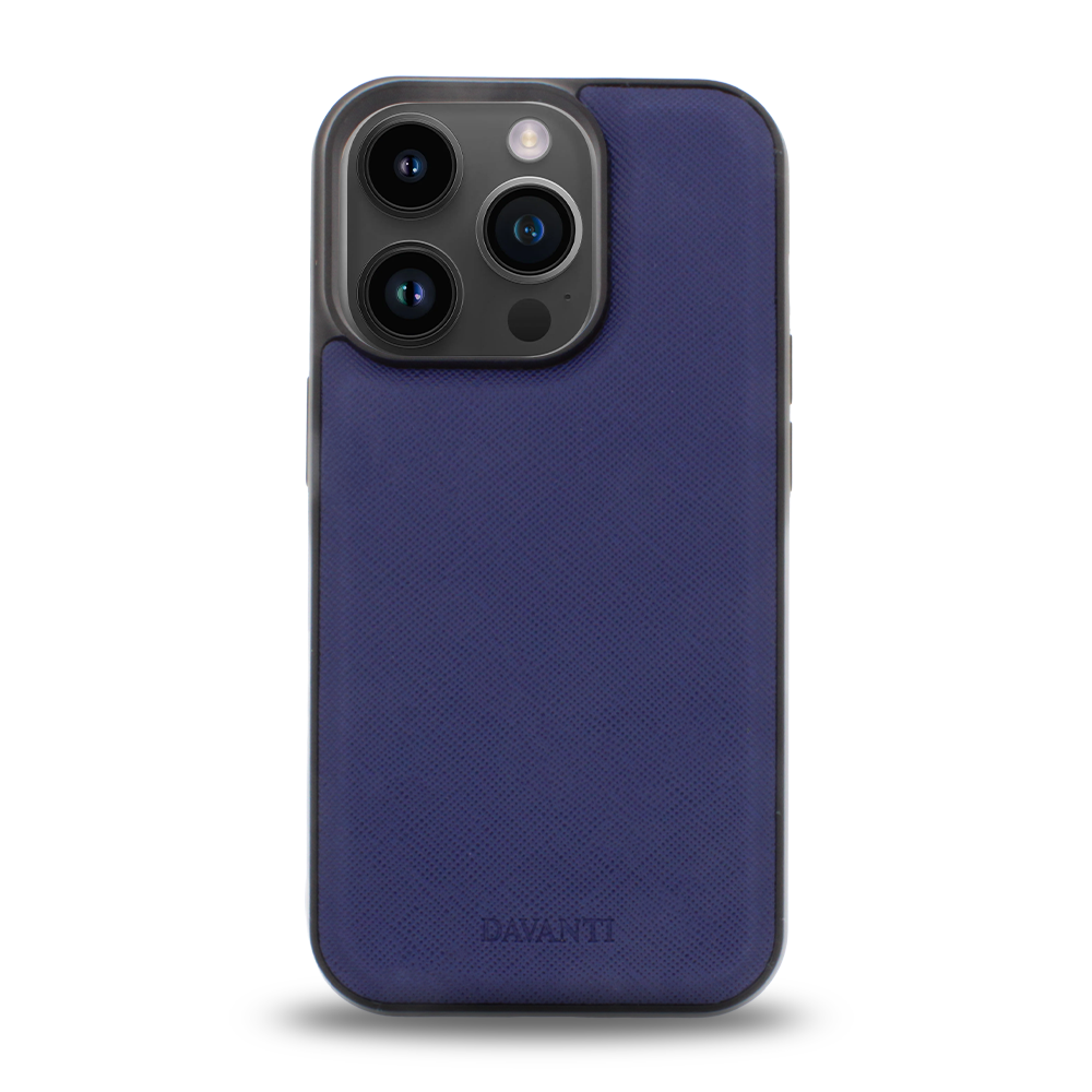 Estuche Saffiano Azul