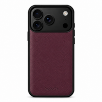 Burgundy Saffiano