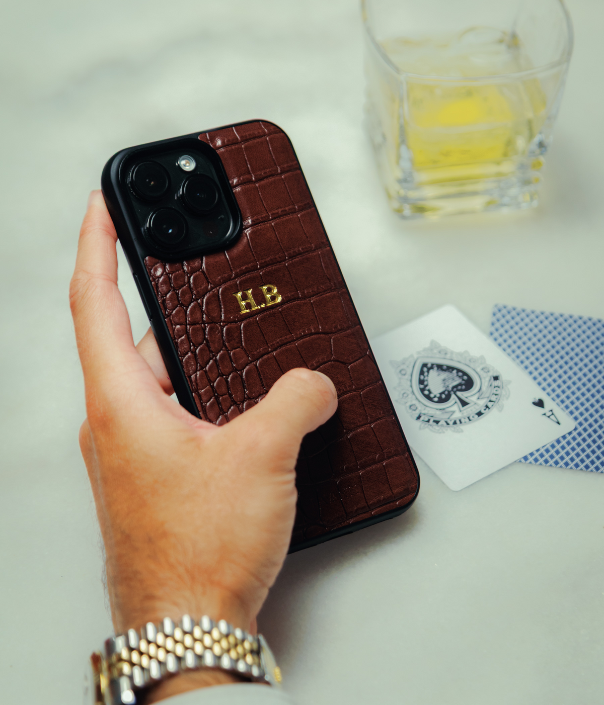 Estuche Cavalli Café