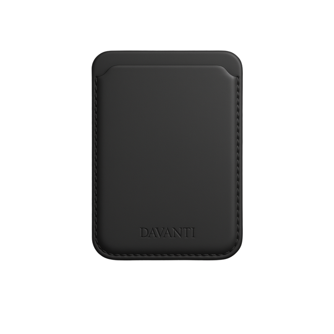 Tarjetero/Billetera Magnética para iPhone Negro