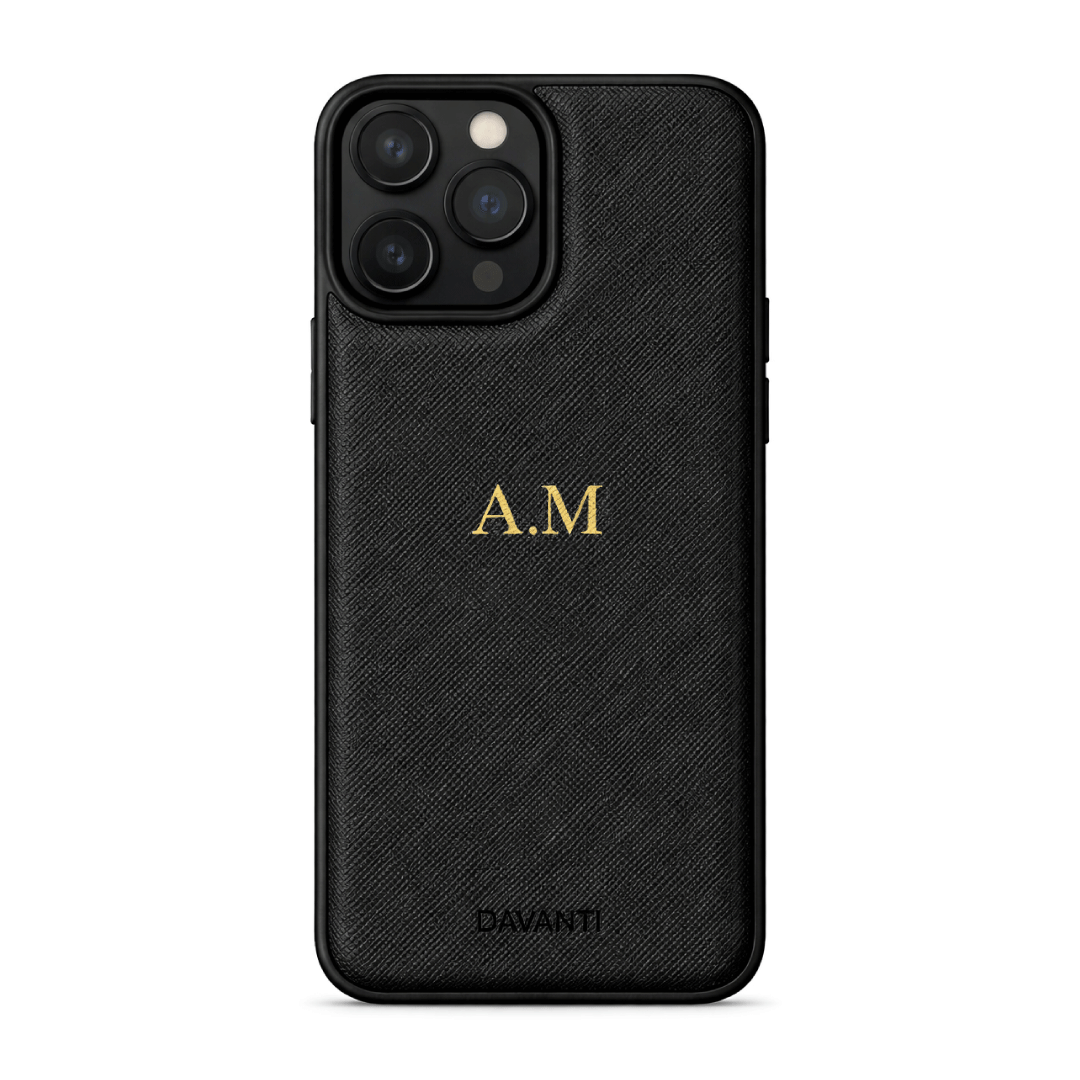 Estuche Saffiano Negro