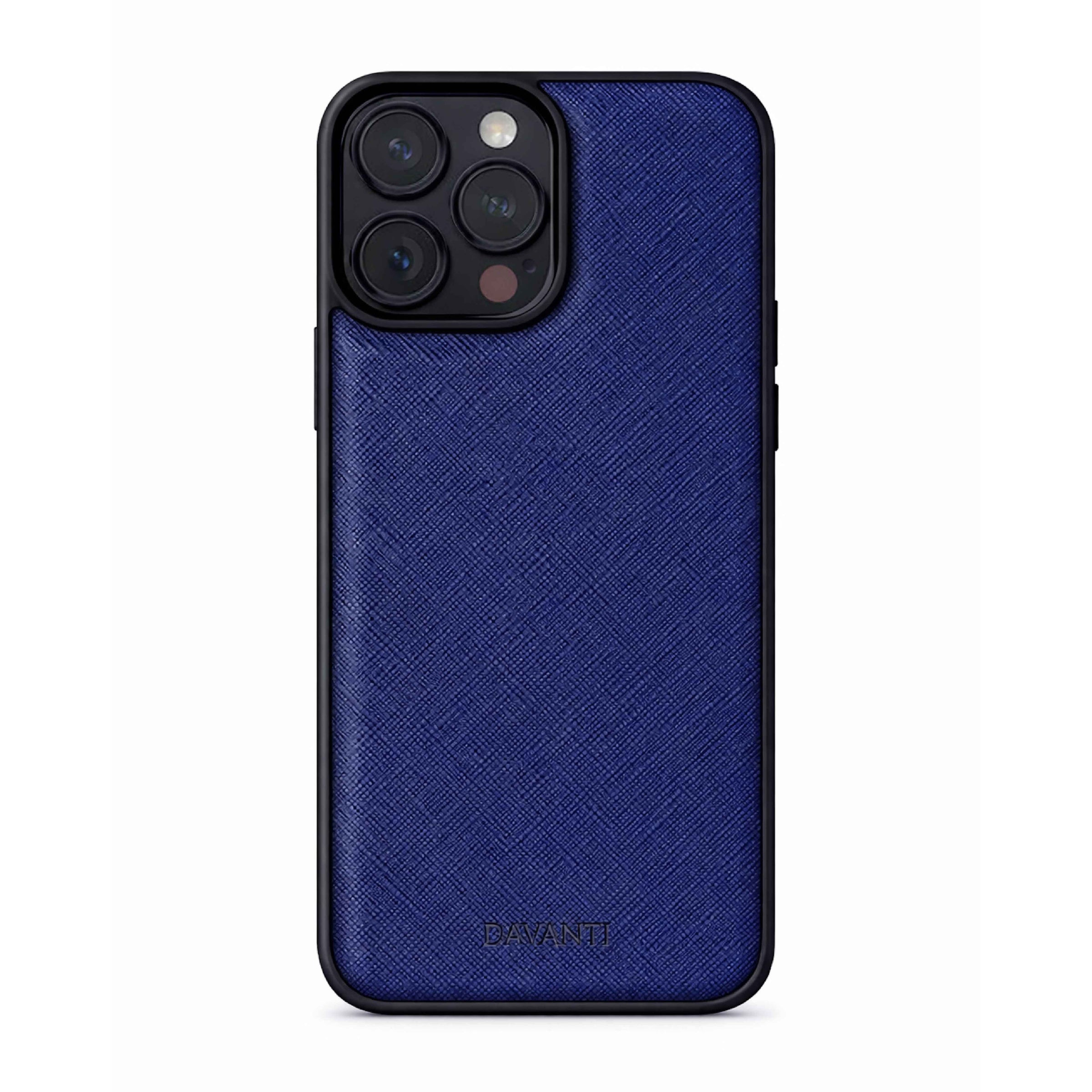 Estuche Saffiano Azul