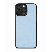 Estuche Saffiano Celeste